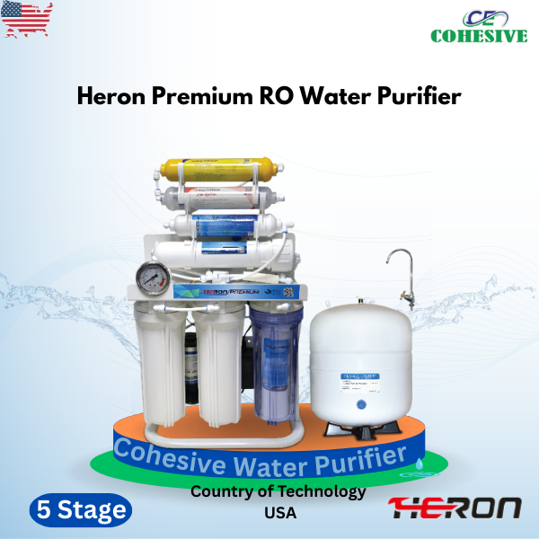 Heron Premium RO Water Purifier – (7 Stage).