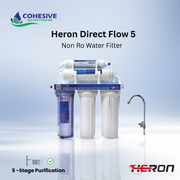 Heron Direct Flow 5 Stages Non Ro Filter.