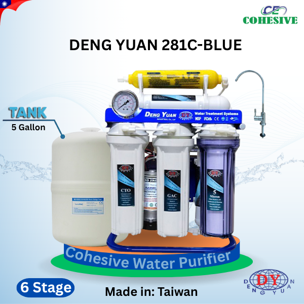 DENG YUAN 281C-BLUE (6 Stages 50-GPD)
