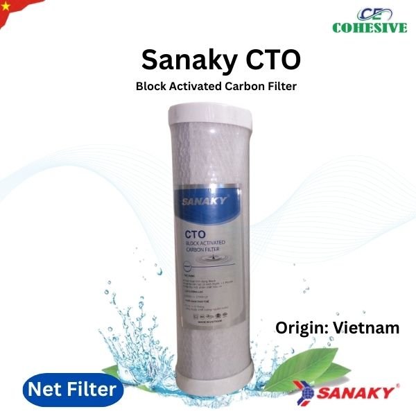 Sanaky CTO/Net Carbon Filter