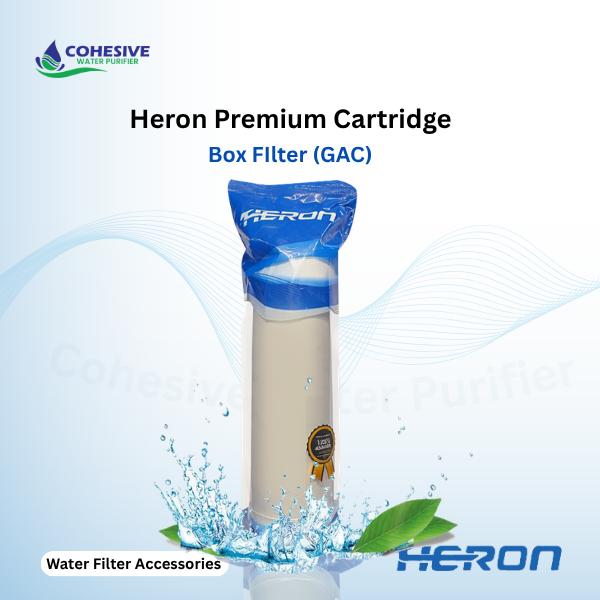 Heron Premium Cartridge Box Filter (GAC)-Box Filter.