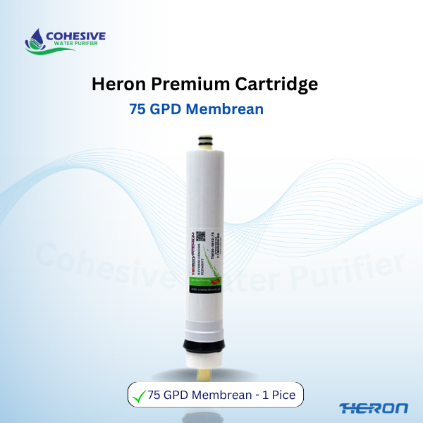 Heron Premium 75 GPD RO Membrane Cartridge.