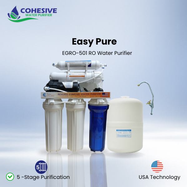 Easy Pure EGRO-501 RO Water Purifier.