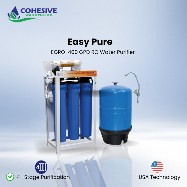 Easy Pure EGRO-400 RO Water Purifier.