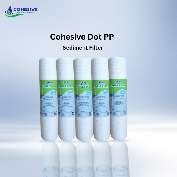 Cohesive Dot Sediment PP Filter 100 Gram . 5 Pice Set.