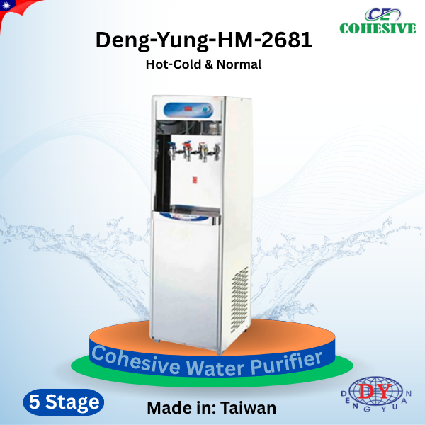 Deng Yuan HM-2681 Hot Cold RO Water Filter.(5 Stage)