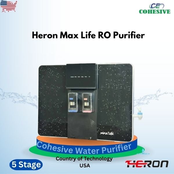 Heron Max Life Hot Cold Normal Water Purifier.