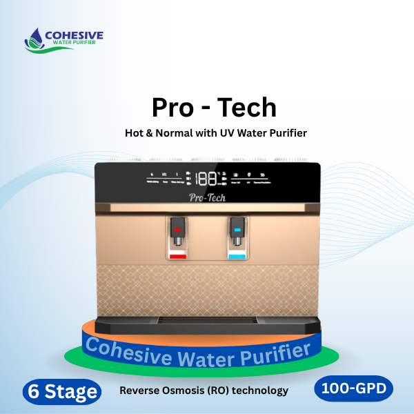 Pro-Tech RO+UV  Water Purifier 6 Stage – Golden