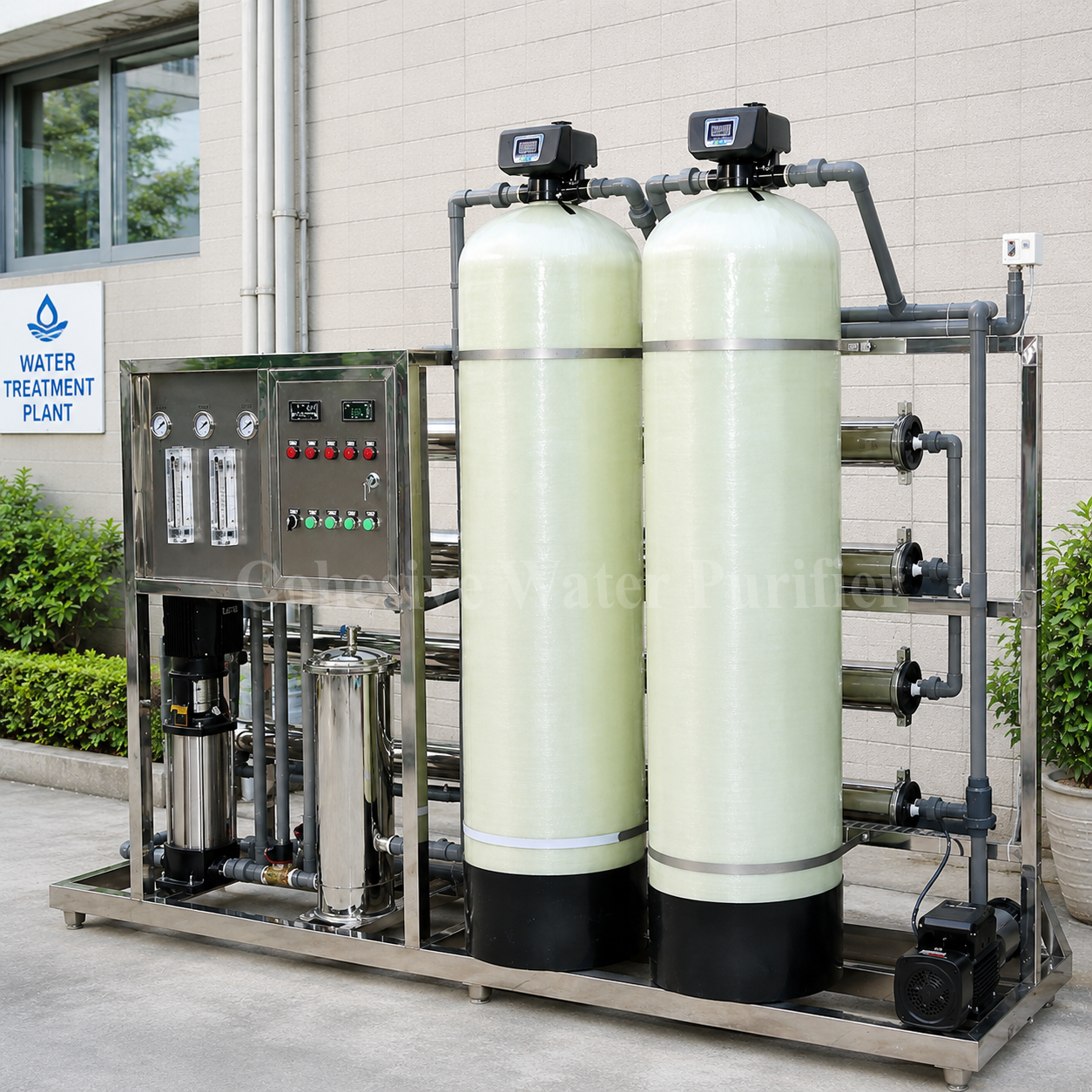 Drinking Water Plant RO (2000 LPH) 12000 GPD